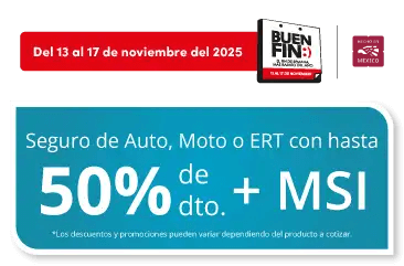 Seguros de Autos en el Buen Fin 2025