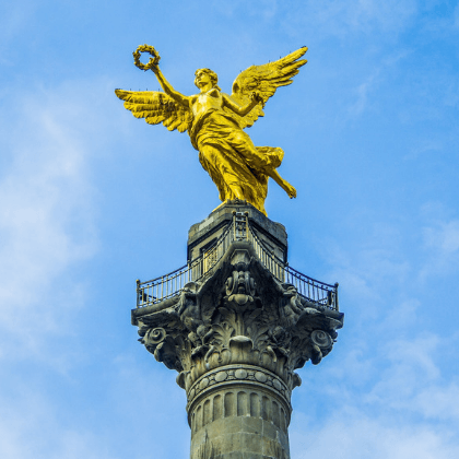 Angel de independencia tine seguro
