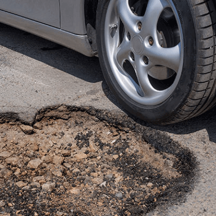 Como saber si tu auto tiene danos por baches