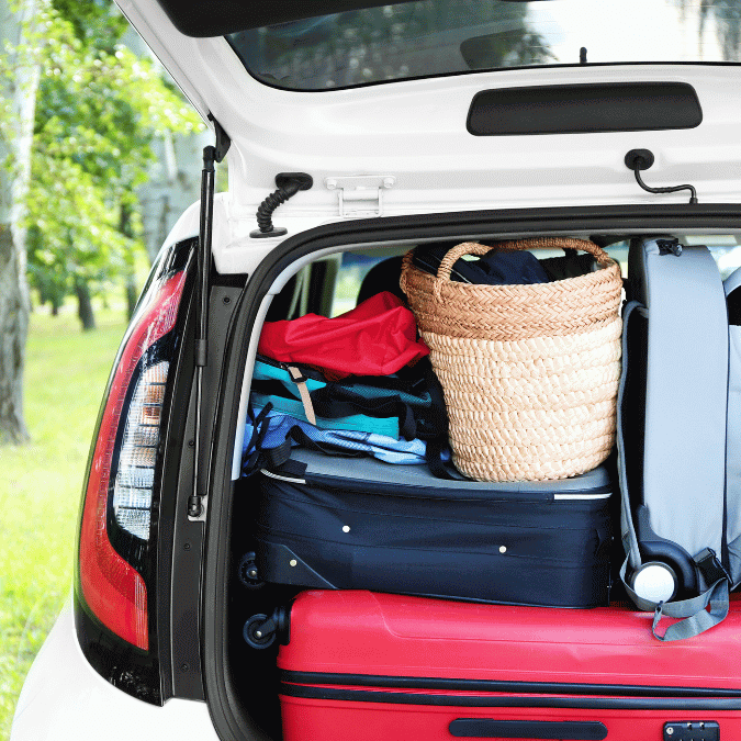 Conoce los pasos adecuados para saber como distribuir la carga del maletero de tu auto 675x675