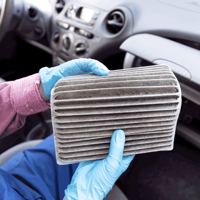 Filtro de aire de auto dana a la salud 675x675