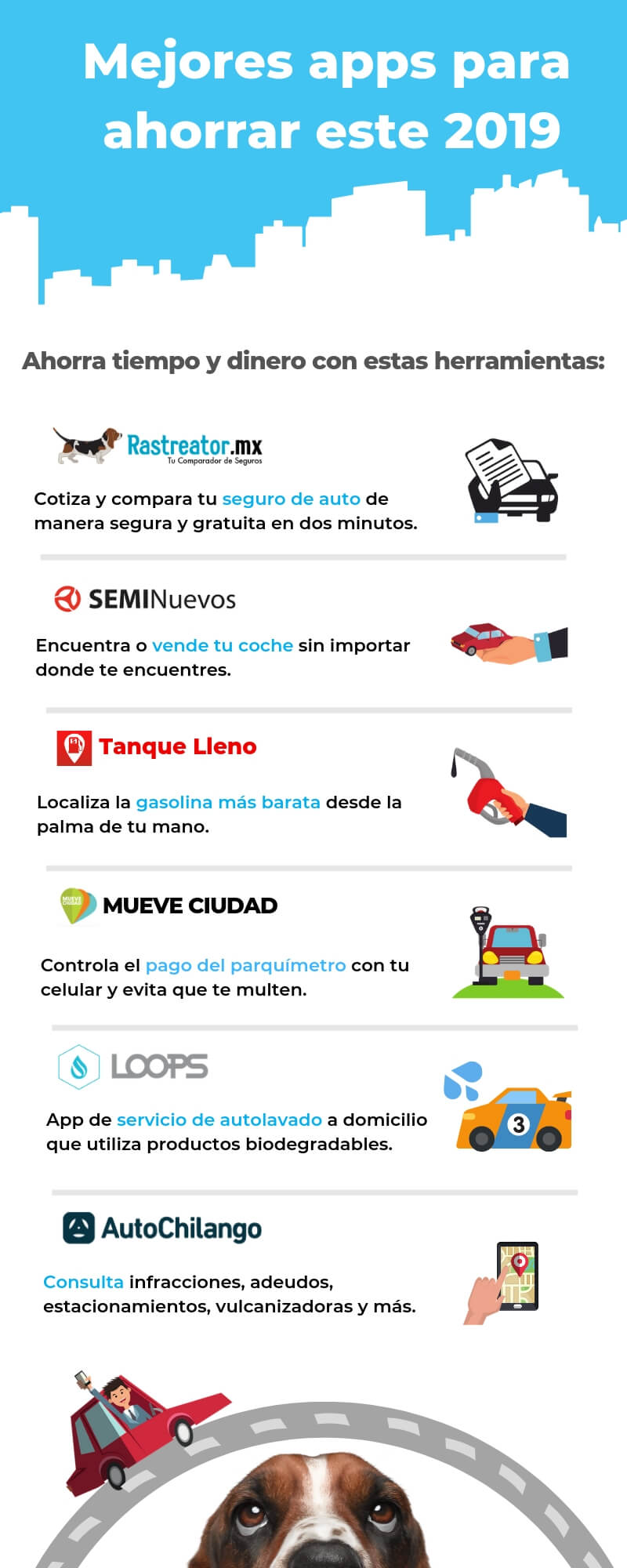 Infografía de Mejores Apps 2019