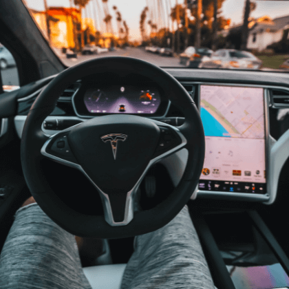 Pantalla de tesla Pantalla de tesla