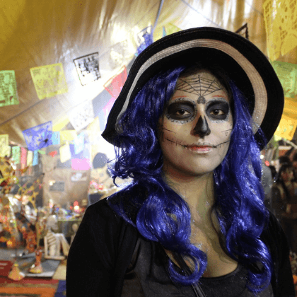 Paseo en bici dia de muertos