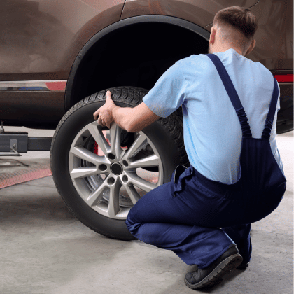 Por que rotar las llantas de un auto