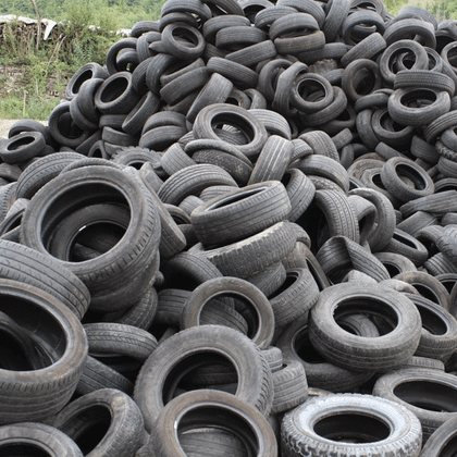 Que es el reciclaje de llantas usadas