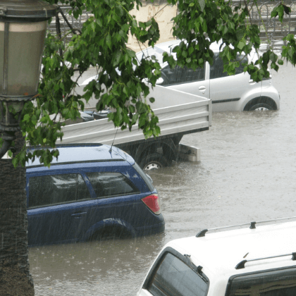 Se puede arreglar auto inundado