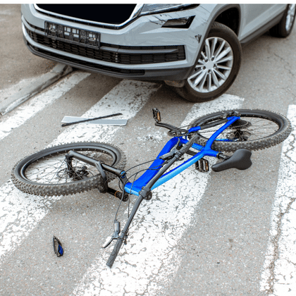 Seguro de auto cubre accidentes con bicicletas
