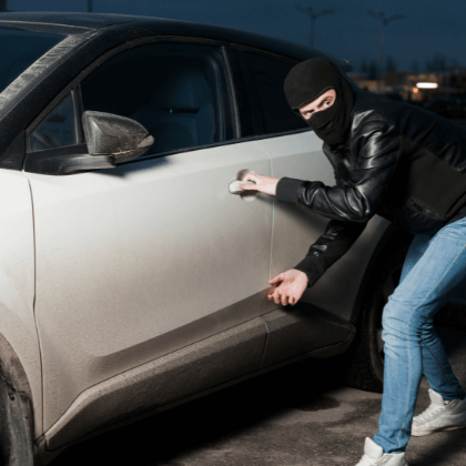 Sin seguro la mayoria de las victimas de robo de auto