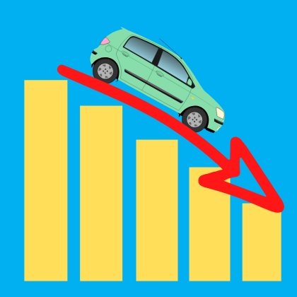 Venta de autos caen 2020 Venta de autos caen 2020